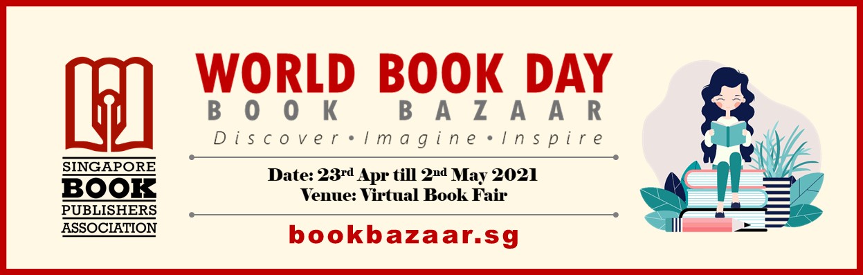 Singapore Book Publishers Association Main Banner World Book Day 2021 Book Bazaar