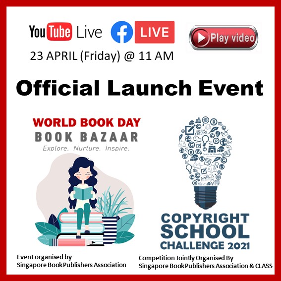 Singapore Book Publishers Assocication Official Launch Event Icon